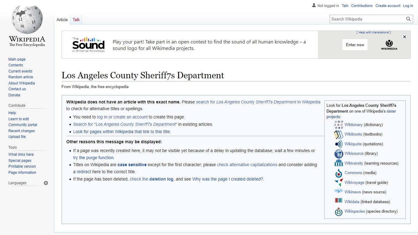 Los Angeles County Sheriff's Department - Wikipedia